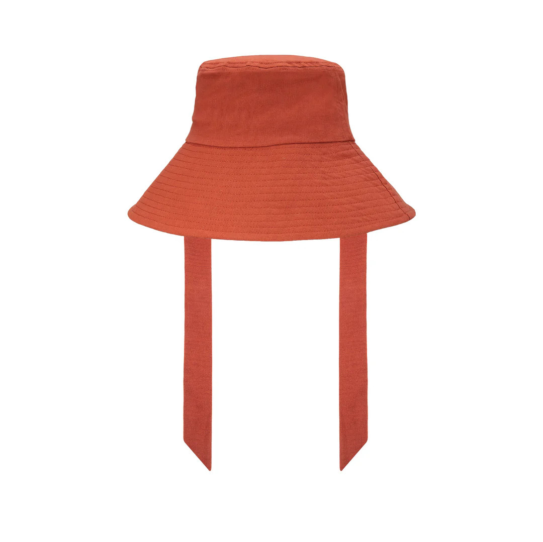 Serenity - Cut and Sew Bucket with Ribbon Ties | San Diego Hat Company