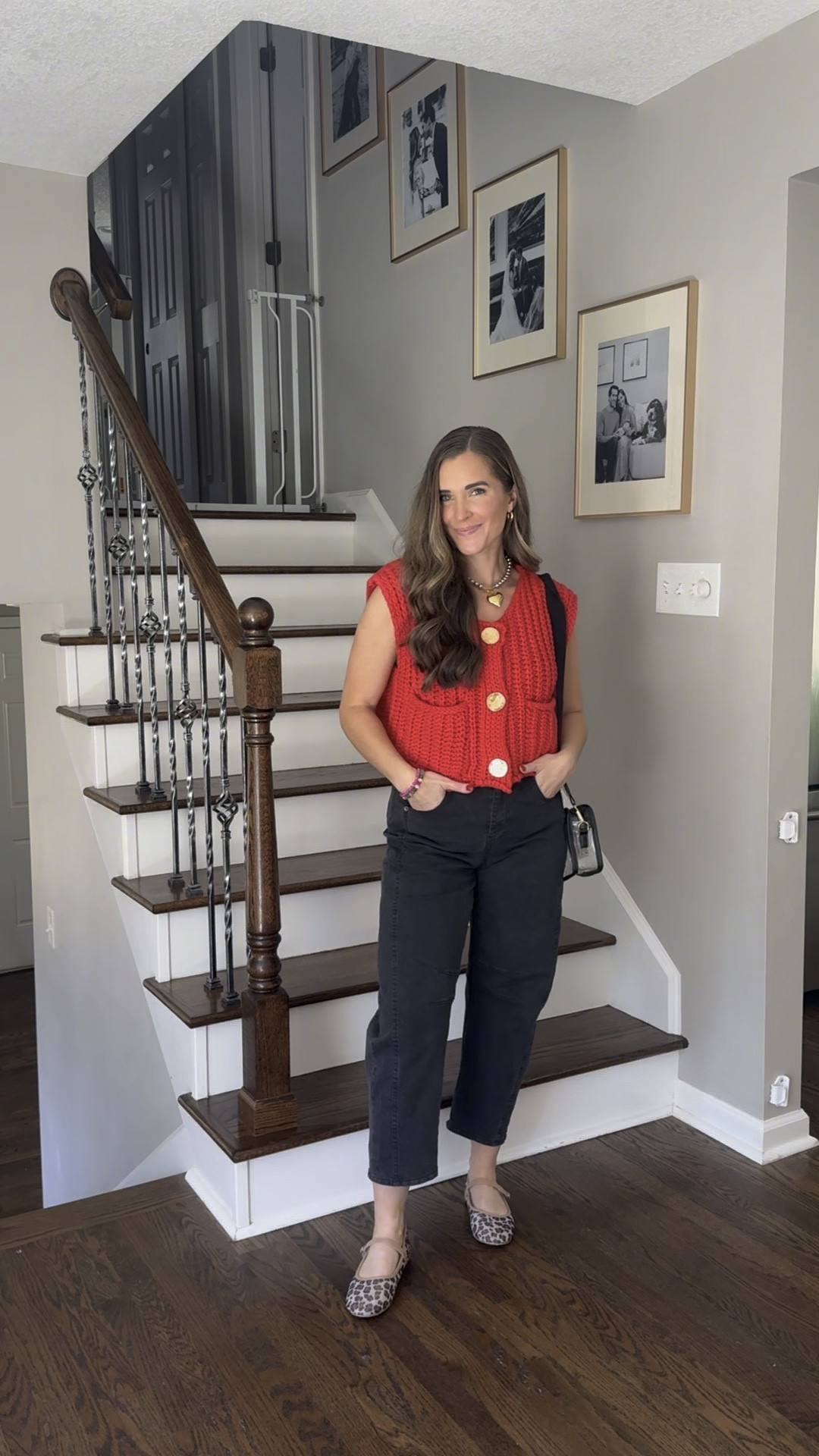 Chiefs football game outfit inspo! Wearing a small in the top and bottoms. Linked a similar bottom from Amazon fashion! Leopard ballet mesh flats are also TTS. 

#LTKSeasonal #LTKFindsUnder50 #LTKStyleTip