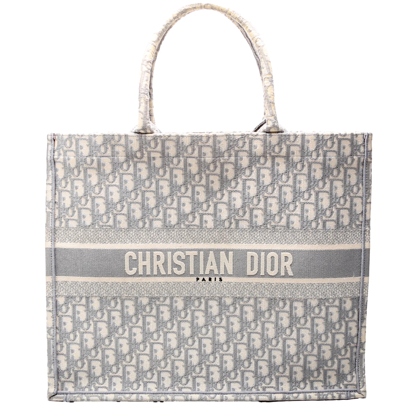 Book Tote Large Grey | Keeks Designer Handbags