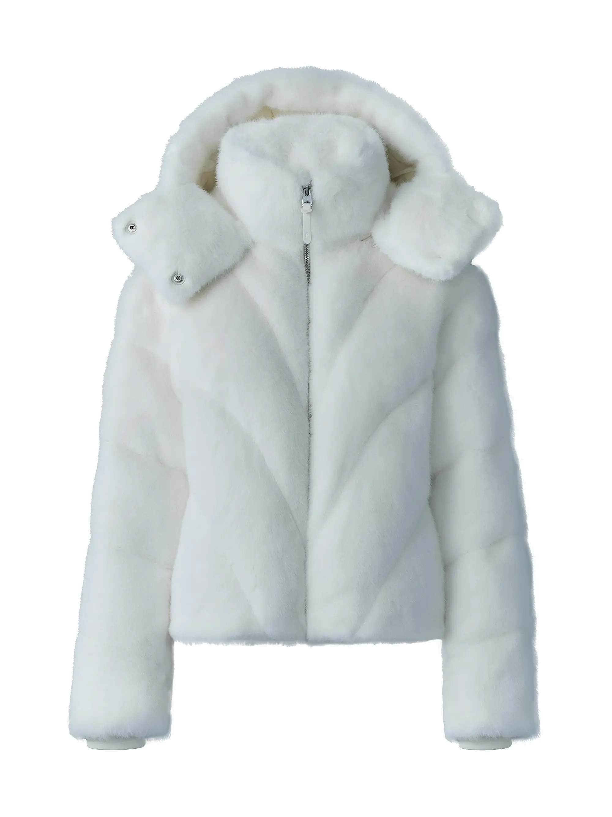 Anik Brushed Faux-Fur Down Jacket | Saks Fifth Avenue