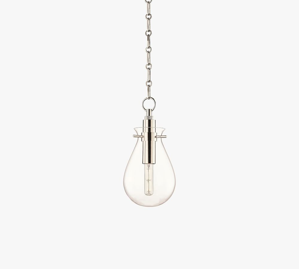 Mayla LED Glass Pendant | Pottery Barn (US)