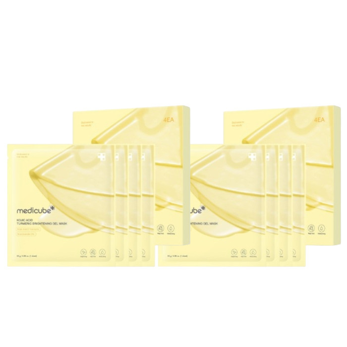 medicube - Kojic Acid Turmeric Brightening Gel Mask - 28g*4ea (2ea) Set | Stylevana
