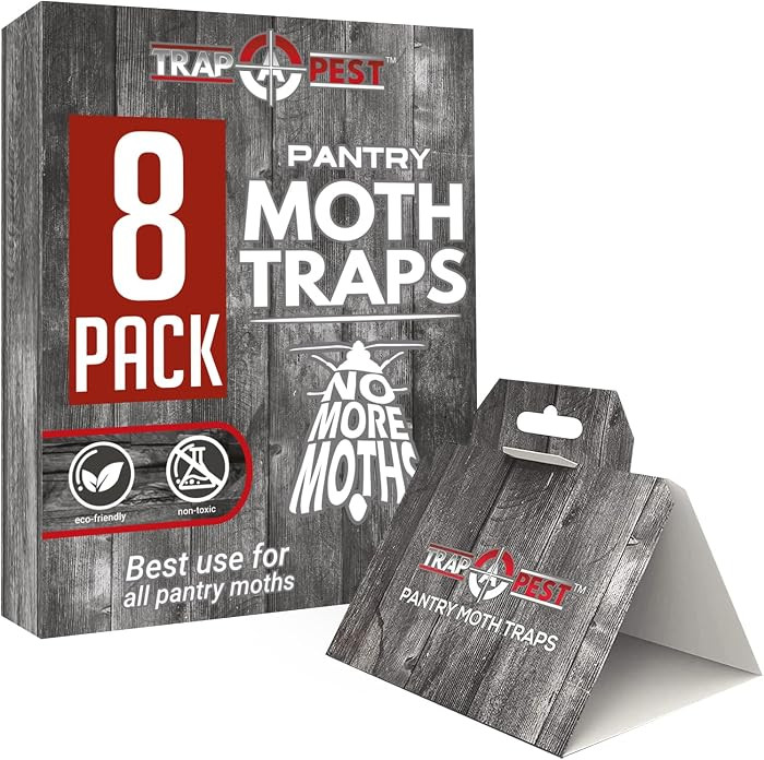 Trap a Pest Pantry Moth Traps - Pheromone Glue Lure - 8 Pack | Amazon (US)