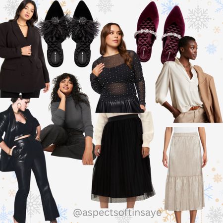 Holiday Outfit Ideas - Styling Birdies Flats for the Holidays

#LTKSeasonal #LTKHoliday #LTKcurves