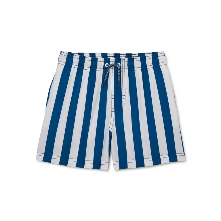 Wonder Nation Boys Swim Trunks with UPF 50+ Protection, Sizes 4-18 - Walmart.com | Walmart (US)