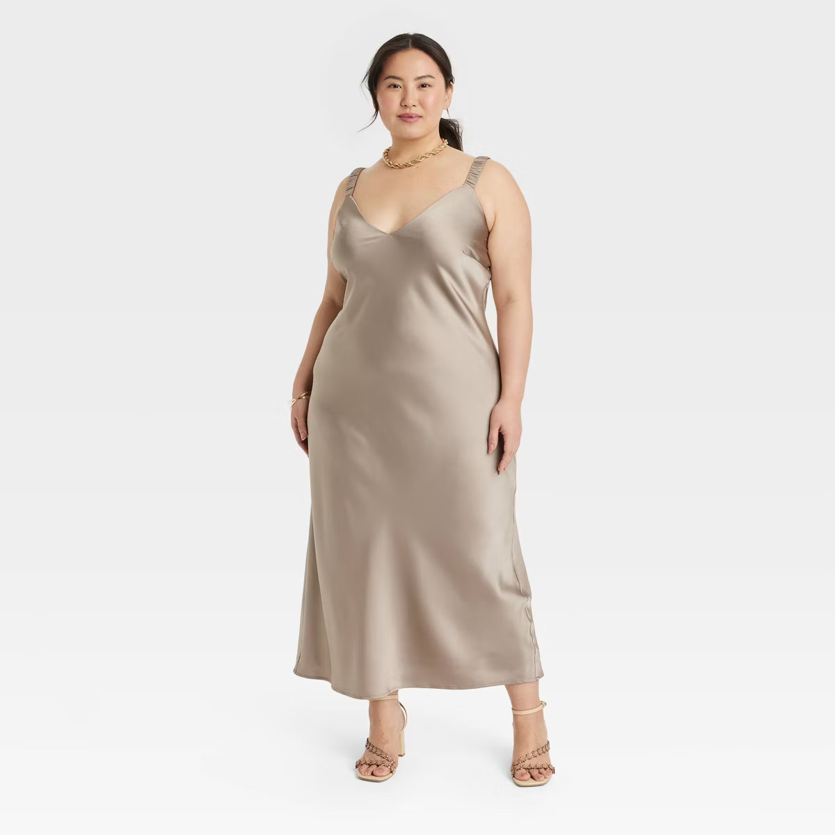 Women's Midi Perfect Slip Dress - A New Day™ | Target