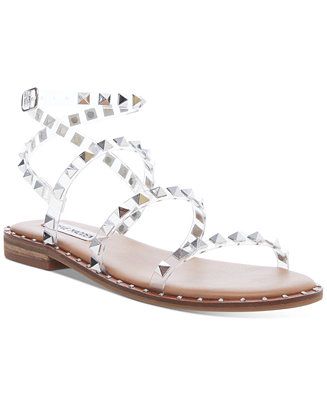 Women's Travel Rock Stud Flat Sandals | Macys (US)