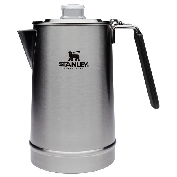 Stanley Stainless Steel Camp Accessory Coffee Percolator, 1.1 qt - Walmart.com | Walmart (US)