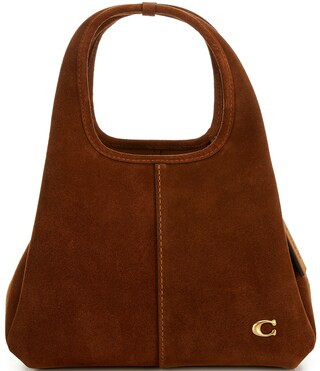 COACH Lana 23 Suede Leather Satchel Bag | Dillard's | Dillard's