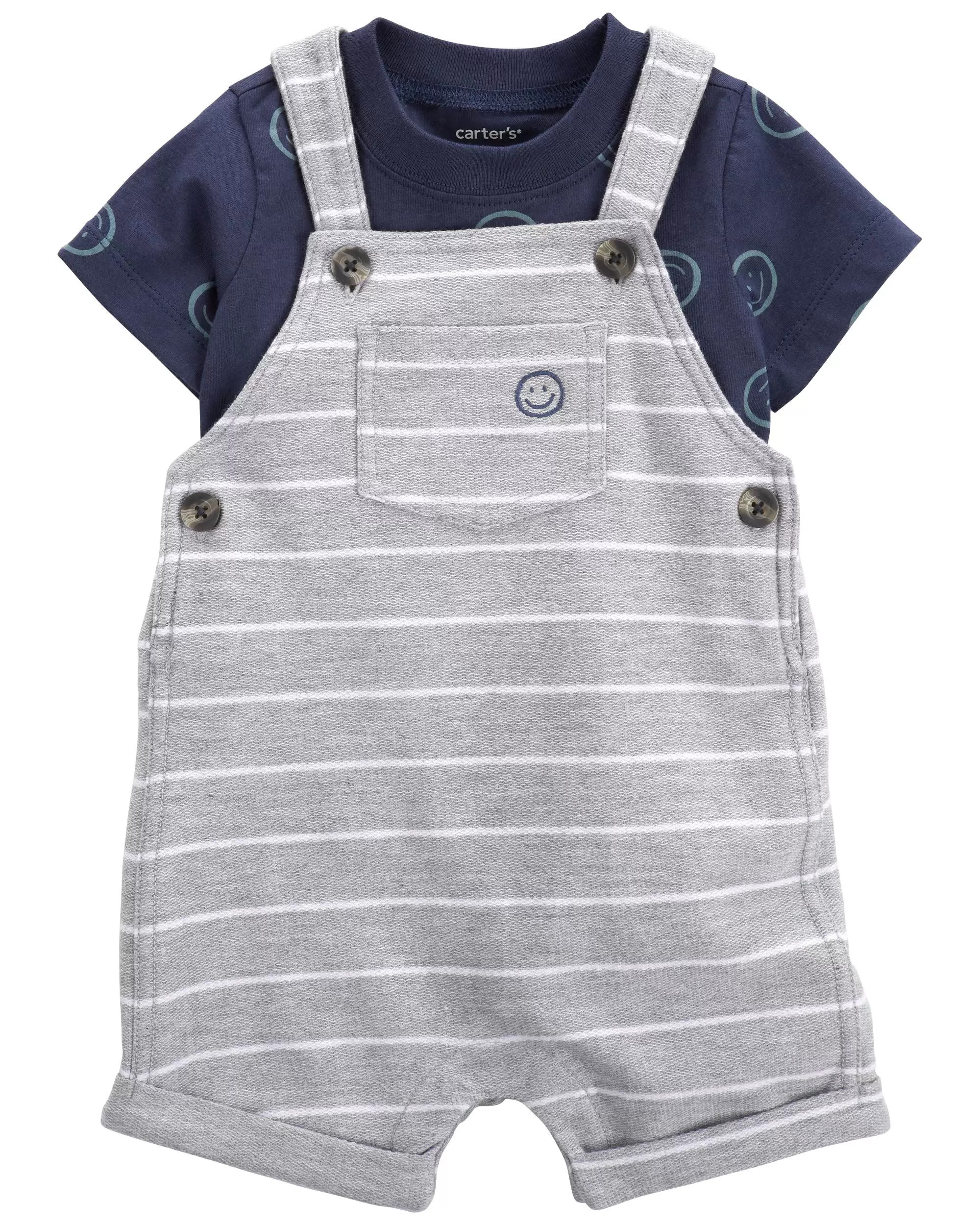 Baby 2-Piece Tee & Shortall Set | Carter's