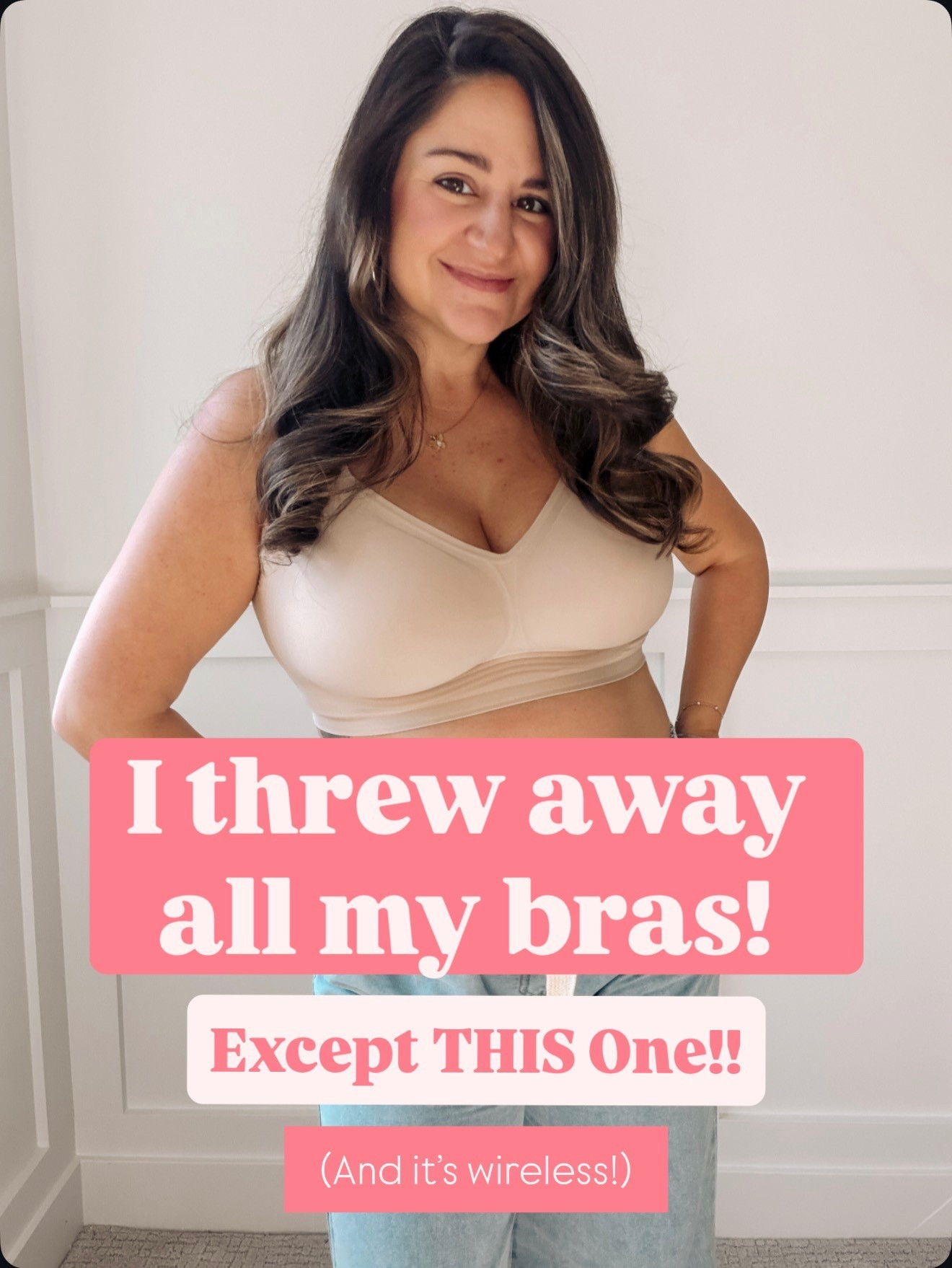 No really, these are my entire bra drawer! 👙I wear a size XL

I swear by these jelly bras! They are as comfy as a sports bra, offer plenty of lift on my larger chest, and smooth out some of my insecurities like armpit bulge and back rolls. Plus you simply cannot beat the price! A wardrobe must-have! 

Wireless bras, Amazon find, comfy bra, supportive bra

#LTKmomlife #LTKMidsize #LTKBump