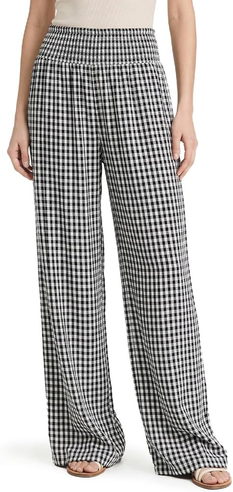Zylioo Tall Pants for Women Long Inseam Wide Leg Palazzo Pants High Waisted Flowy Summer Beach Pa... | Amazon (US)
