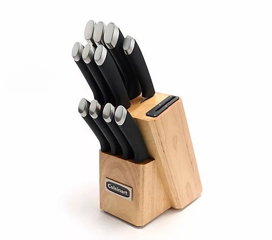 Make Your Selection: Cuisinart 12pc Classic Cutlery Block w/ Built in Sharpener | QVC