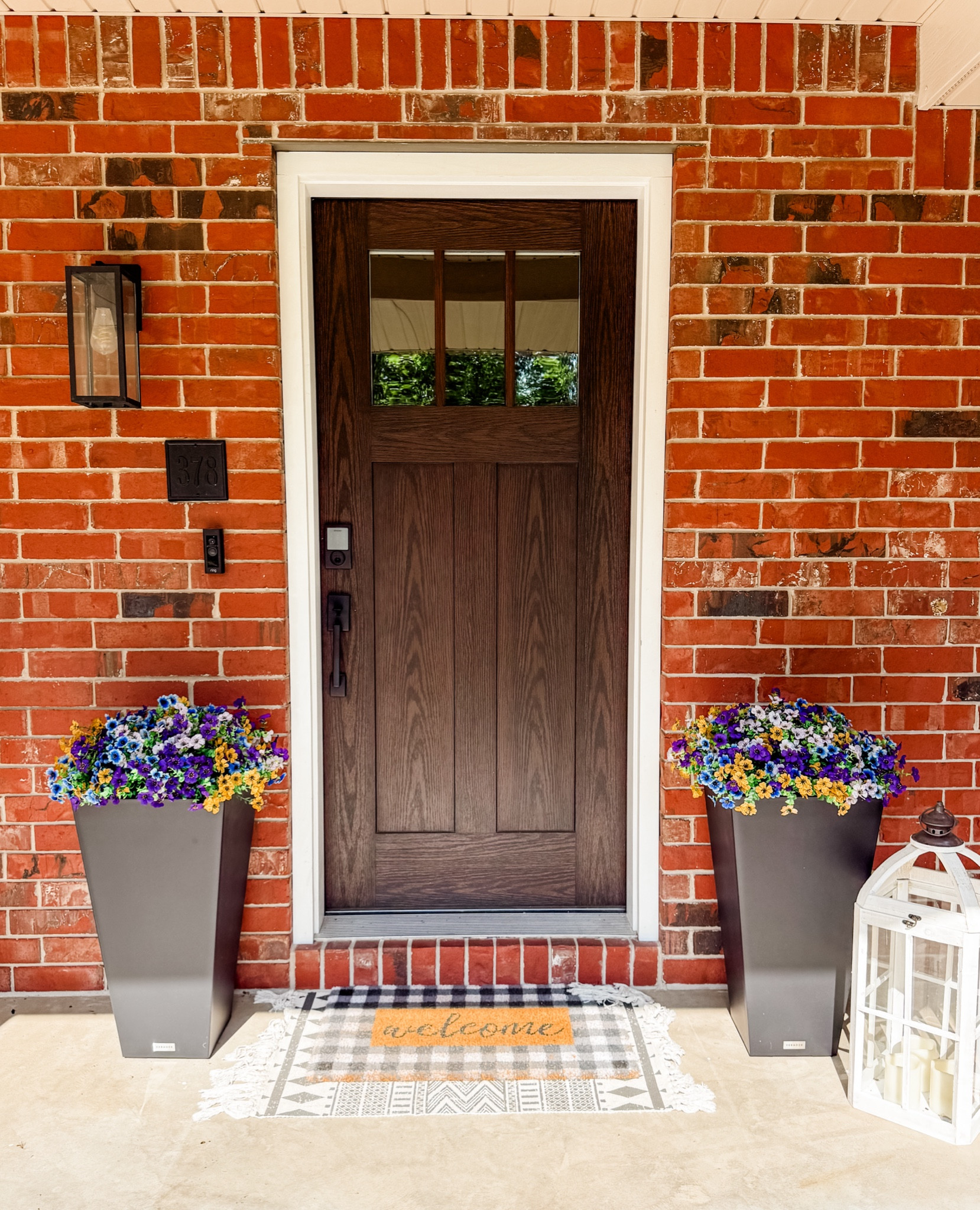 Easy Front Porch Decorations For Spring or Summer | Florals | Front Porch Flowers | Faux Flowers | Spring Flowers | Summer Flowers | 

#LTKFindsUnder100 #LTKSeasonal #LTKSummerEdit