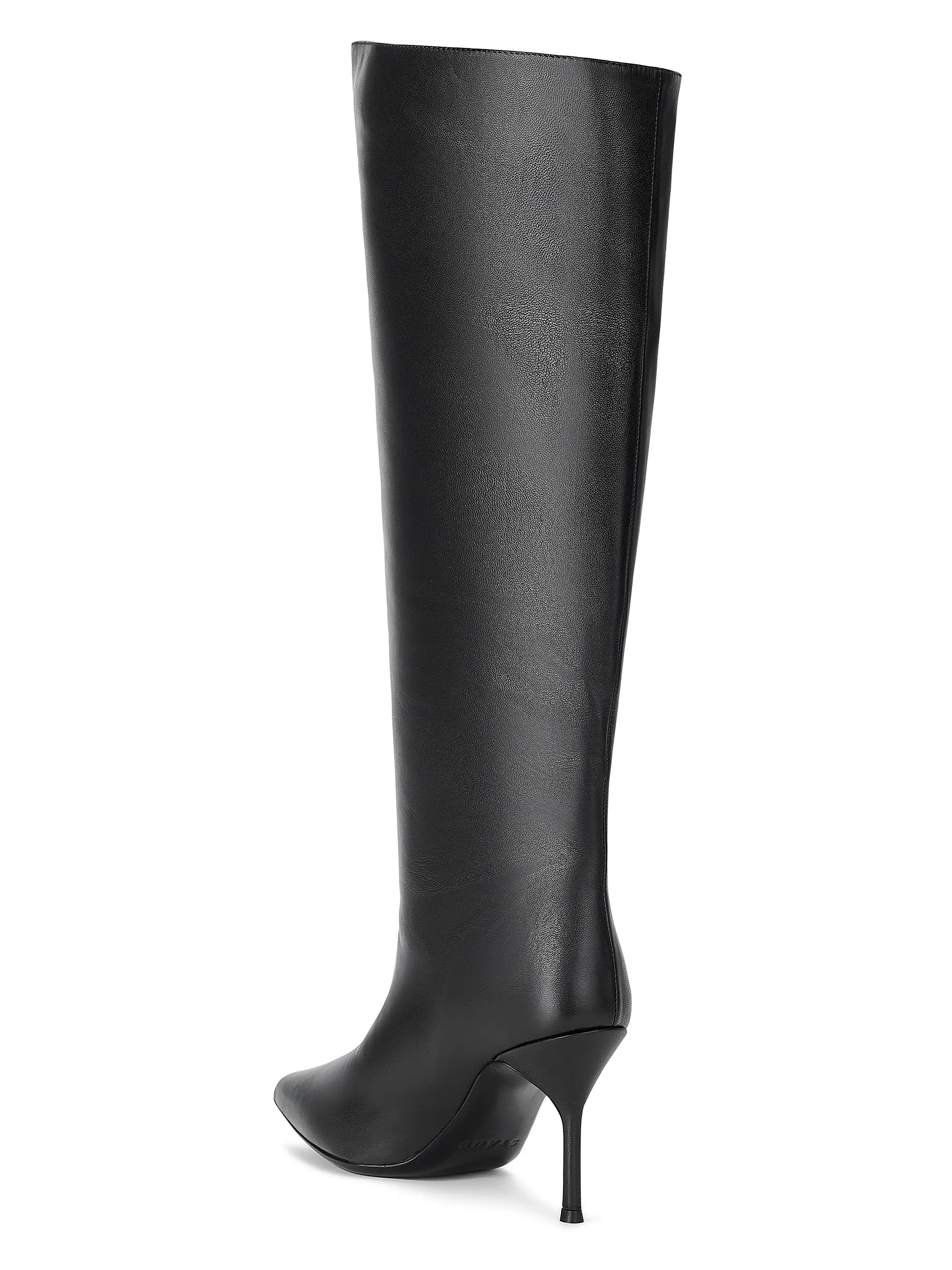 Staud Sebastian 80MM Leather Knee-High Boots | Saks Fifth Avenue | Saks Fifth Avenue