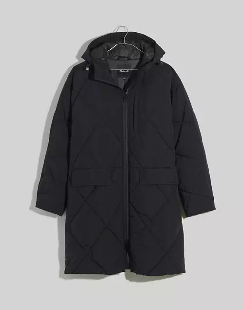 Surrey Hooded Puffer Coat | Madewell