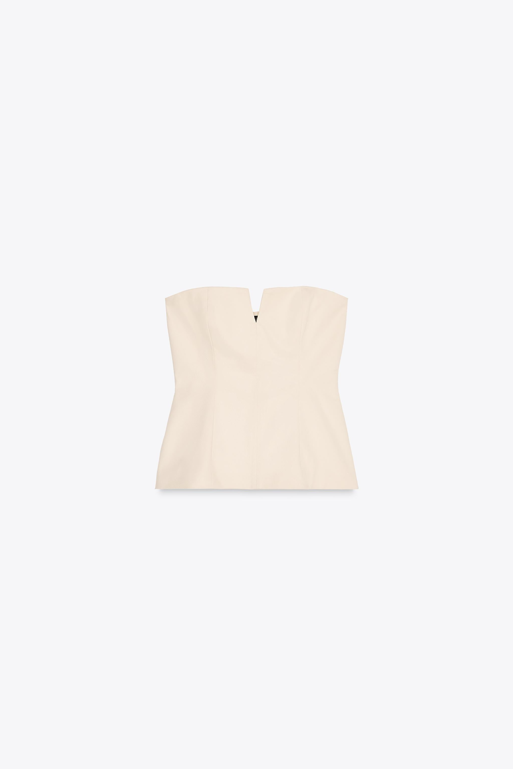 STRAPLESS TOP | Zara US