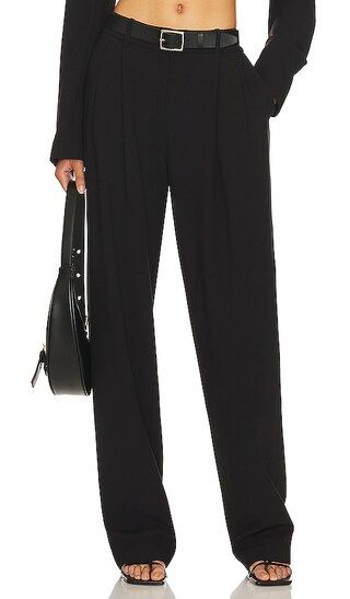 The Slouchy Trouser in Black | Revolve Clothing (Global)