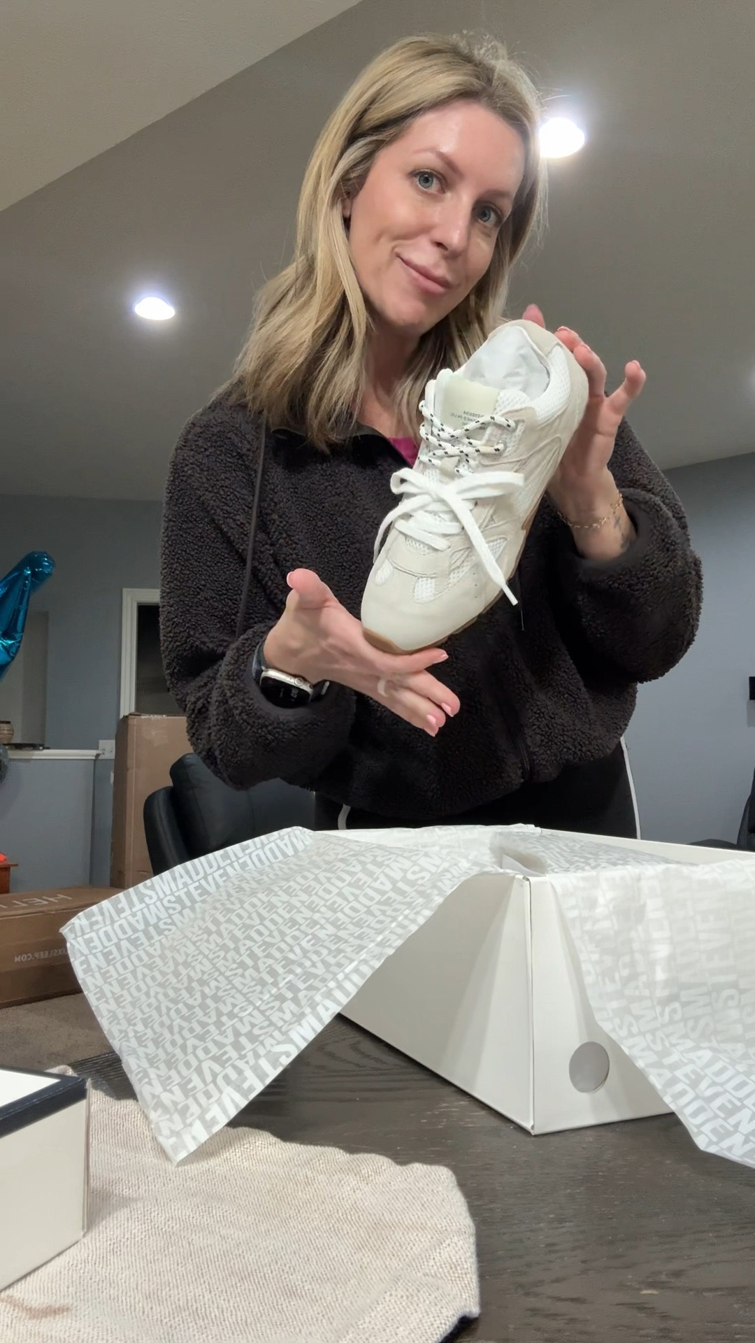 I’m so glad I got my hands on these @Steve Madden US shoes! They are the perfect elevated-casual sneaker! These will be perfect for everyday wear, but especially travel! Got my true size, 8.5. 

#LTKOver40 #LTKTravel #LTKootd