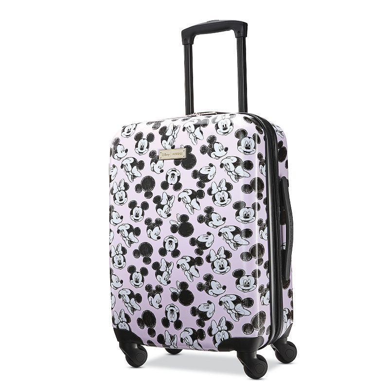 American Tourister Disney's Minnie Mouse Minnie Loves Mickey Hardside Spinner Luggage, Multicolor, 2 | Kohl's