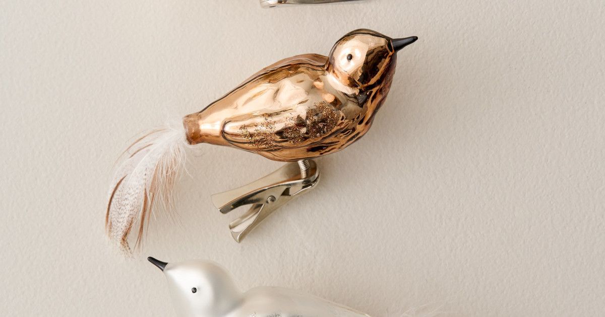Bird Clip Ornament | Magnolia