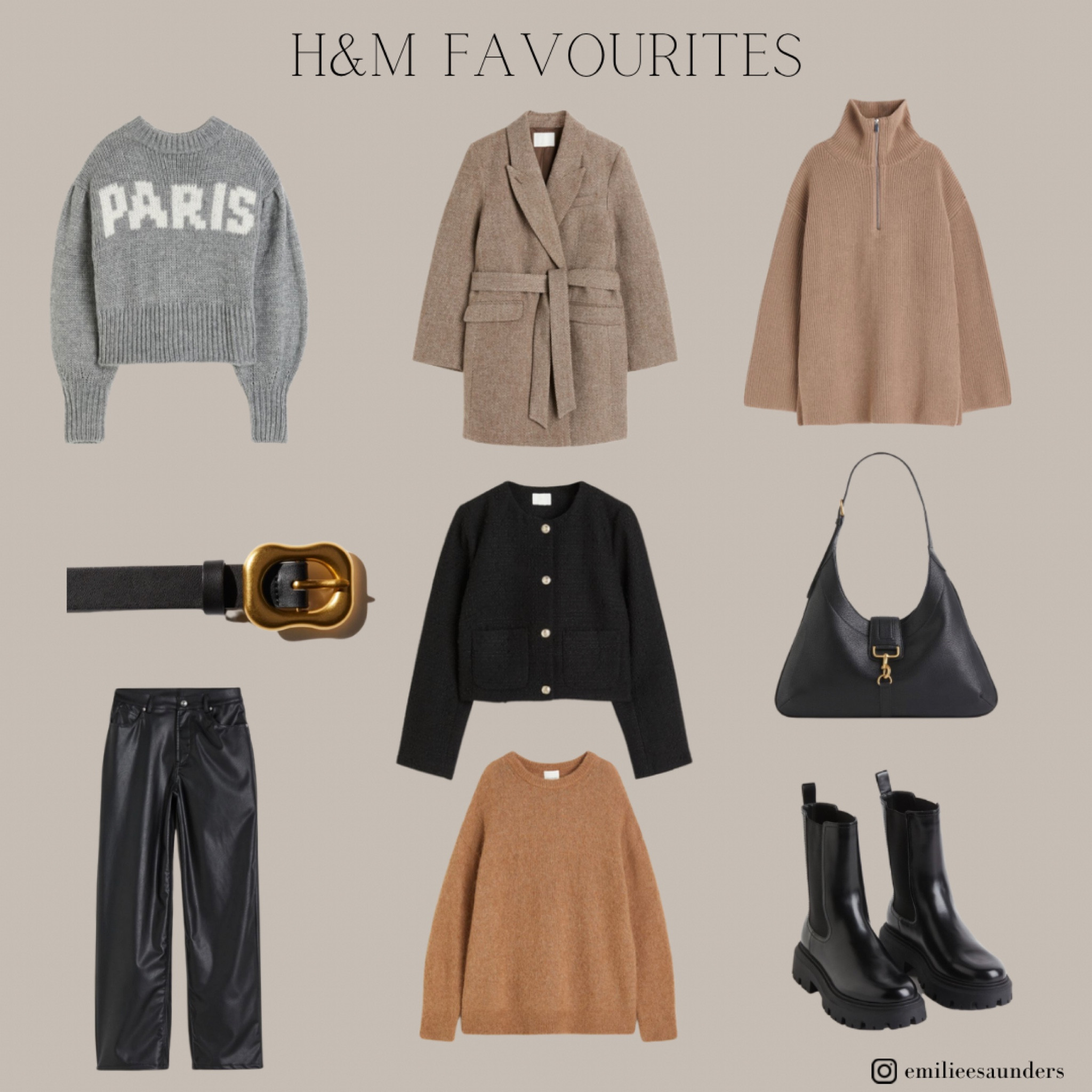 H&M current favourites 

#LTKSeasonal #LTKfindsunder50 #LTKeurope