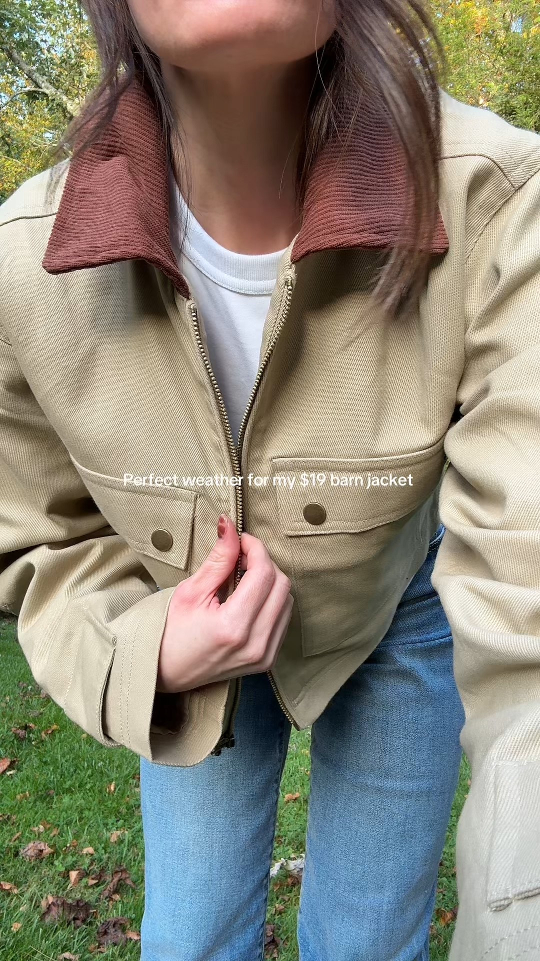 Walmart $19 barn jacket 
Viral barn jacket 
Aritzia 
Uniqlo
Fall jackets 

#LTKSeasonal #LTKStyleTip #LTKFindsUnder50