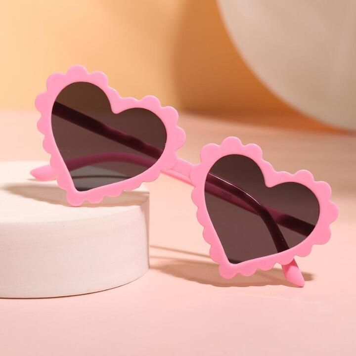 Children's sunglasses, heart frame sunglasses | SHEIN