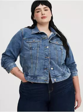 Modern Denim Trucker | Torrid (US & Canada)