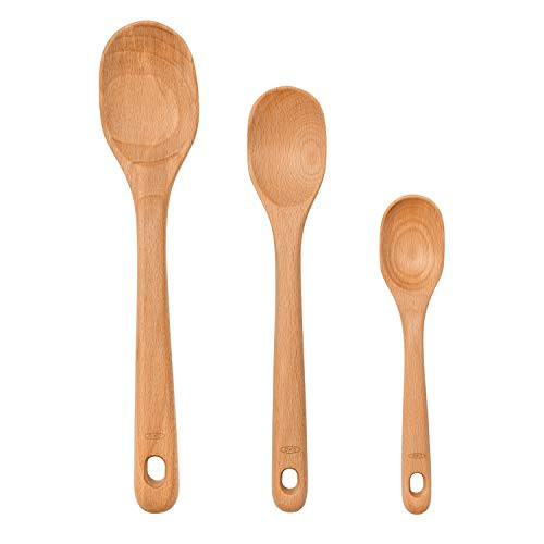 OXO Good Grips 3-Piece Wooden Spoon Set | Amazon (US)
