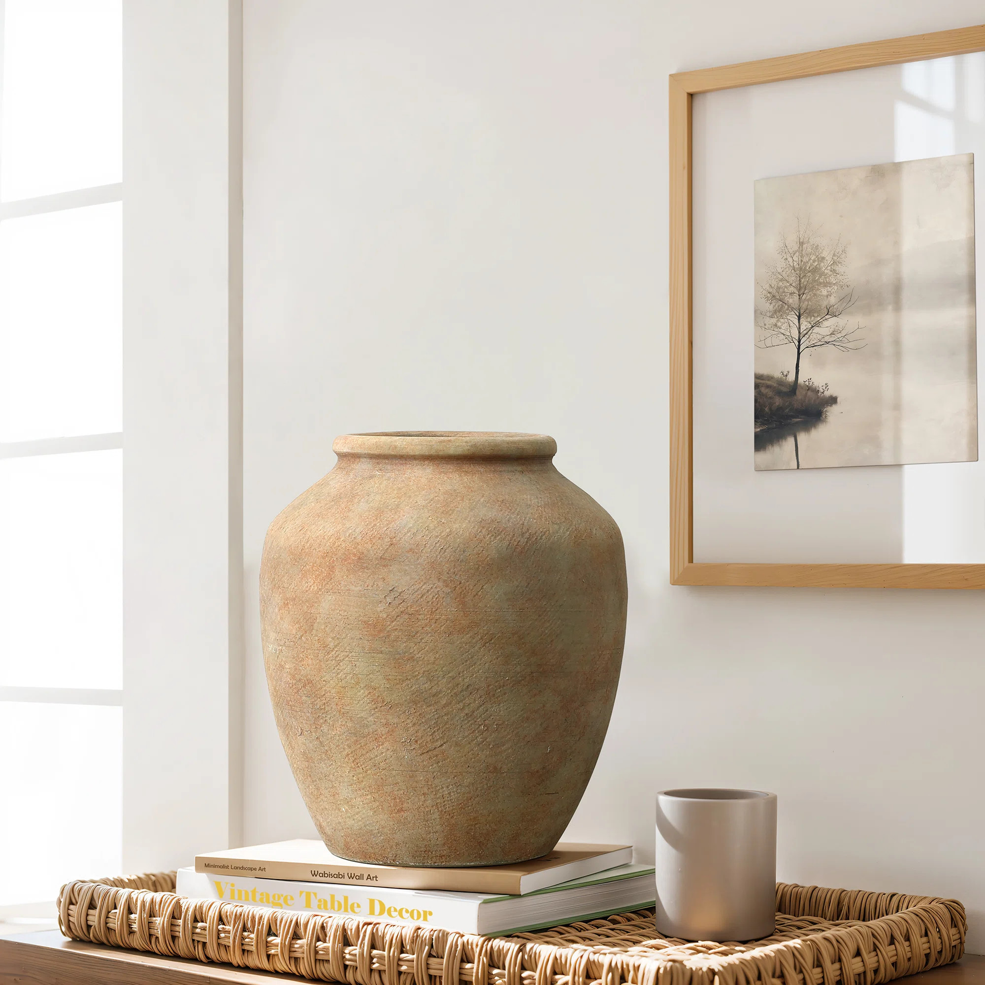 Terracotta Tall Vase | Wayfair North America