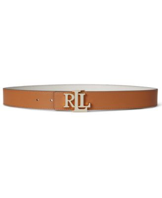 Women's Reversible Pebbled Leather Belt | Macy's