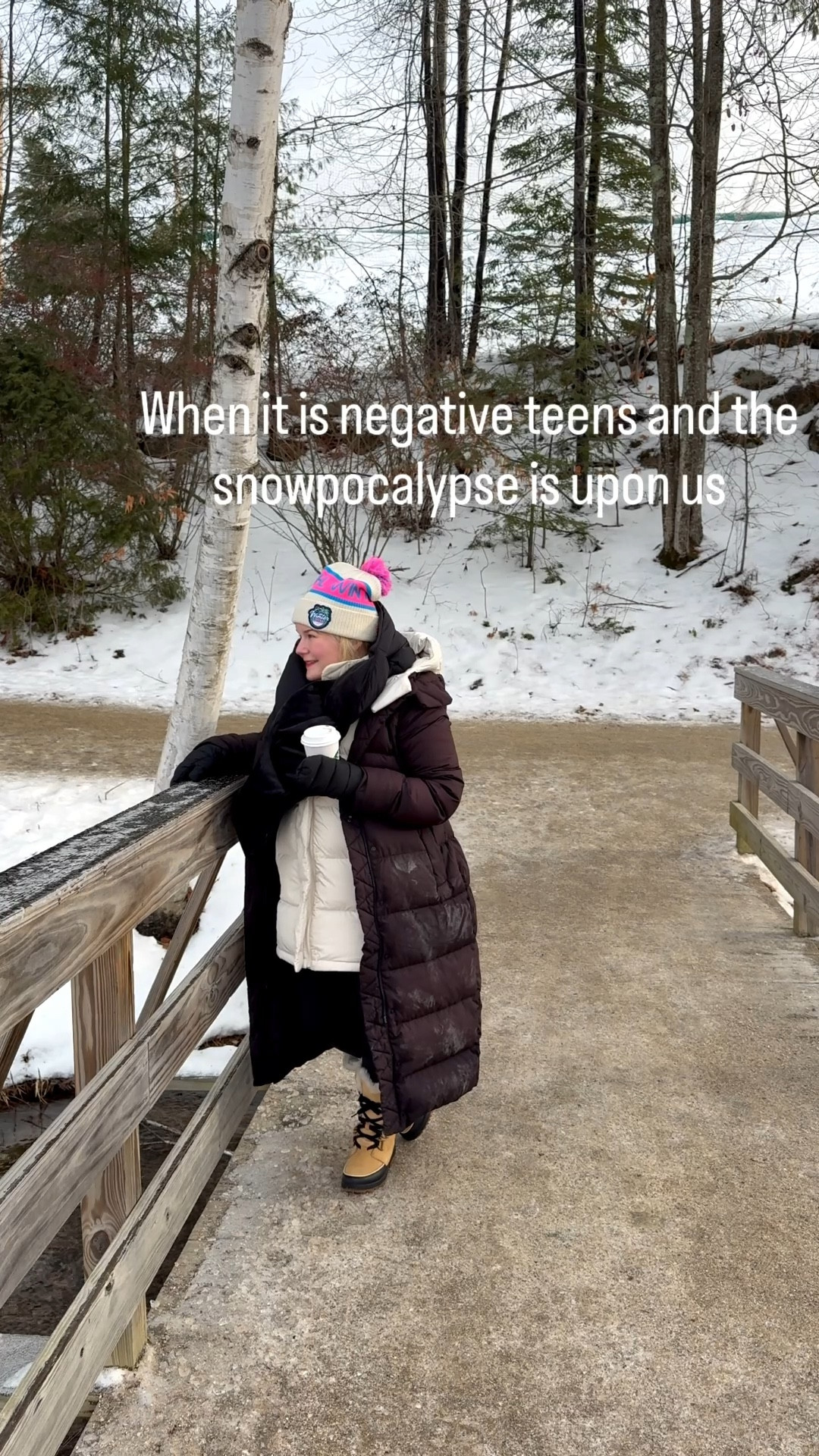 What is your answer?🥶🥶🥶

Kind of proud of this one and I hope it brings a smile during this crazy storm! Stay safe friends!

P.s. This Lululemon puffer scarf is a must have. It is so warm without being heavy and even has pockets for hands. 

#LTKActive #LTKPetite #LTKSeasonal