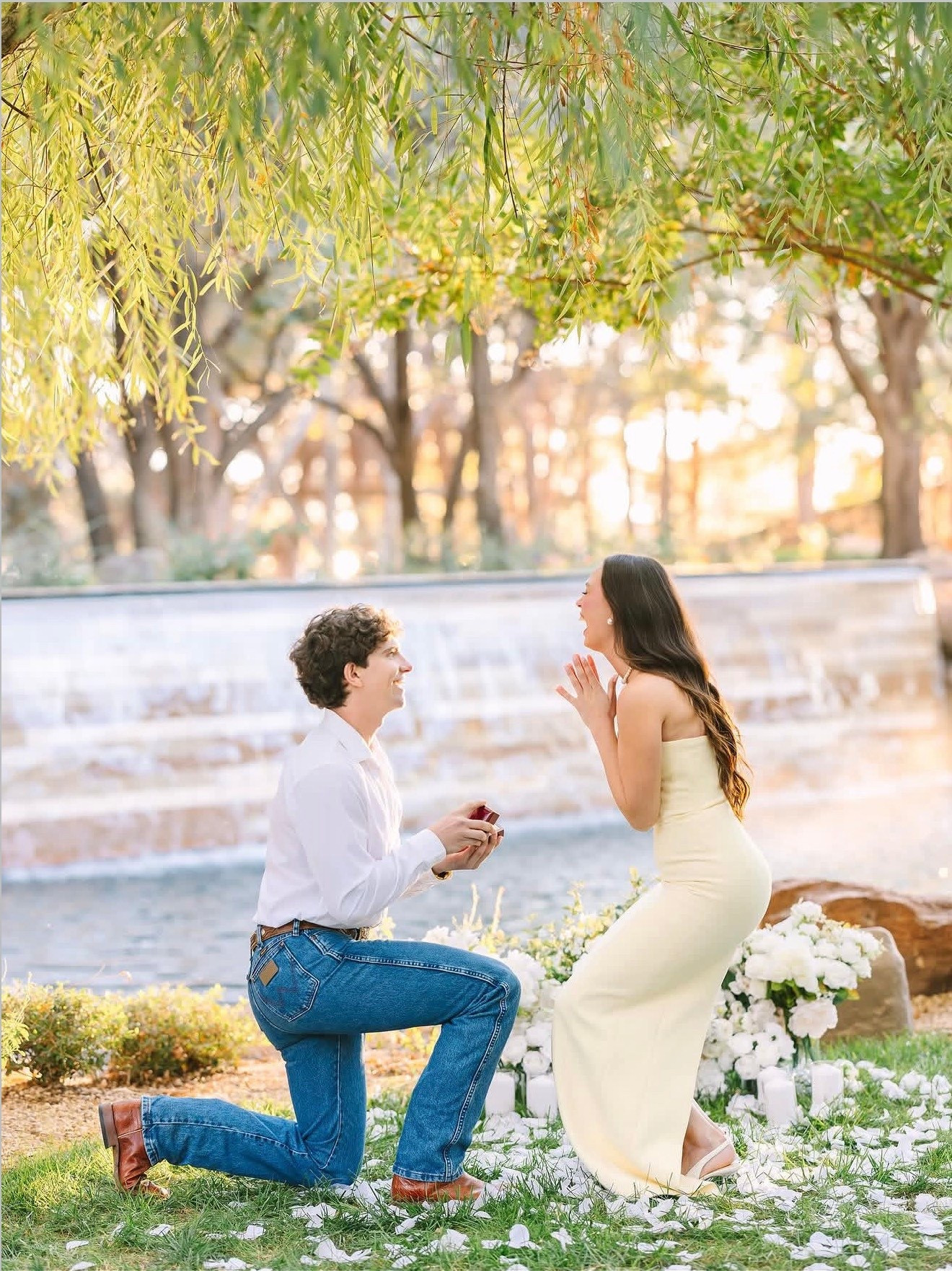 My special Engagement dress ✨💛 