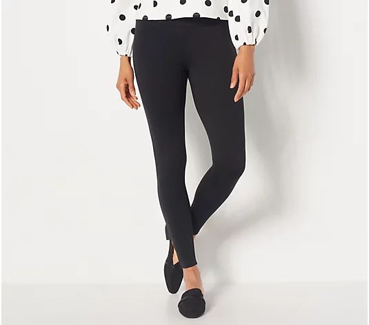 Girl With Curves Tall Ponte Leggings | QVC