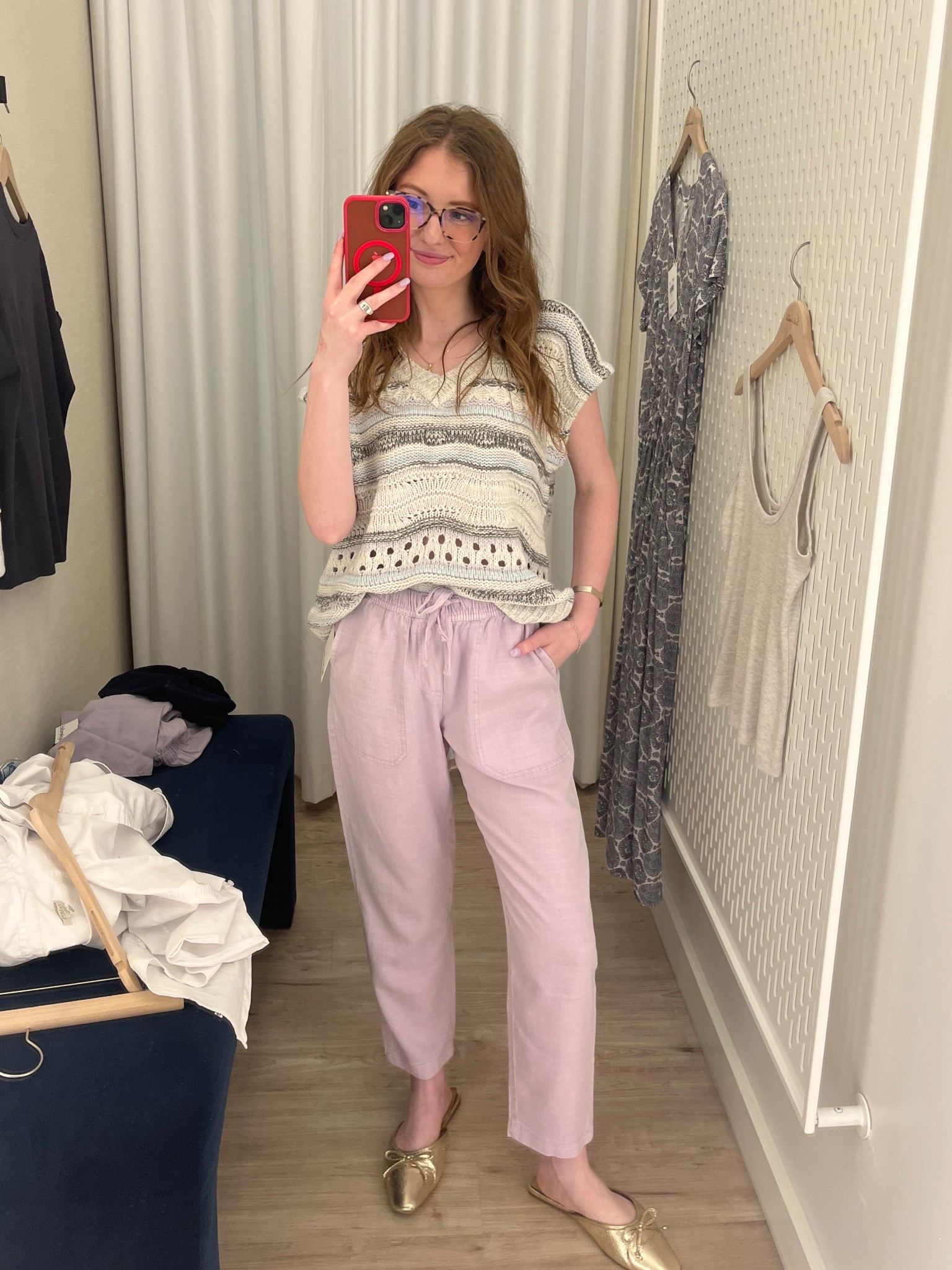 Love this lavender fit! Wearing an XS in everything

#LTKPetite #LTKStyleTip #LTKSaleAlert