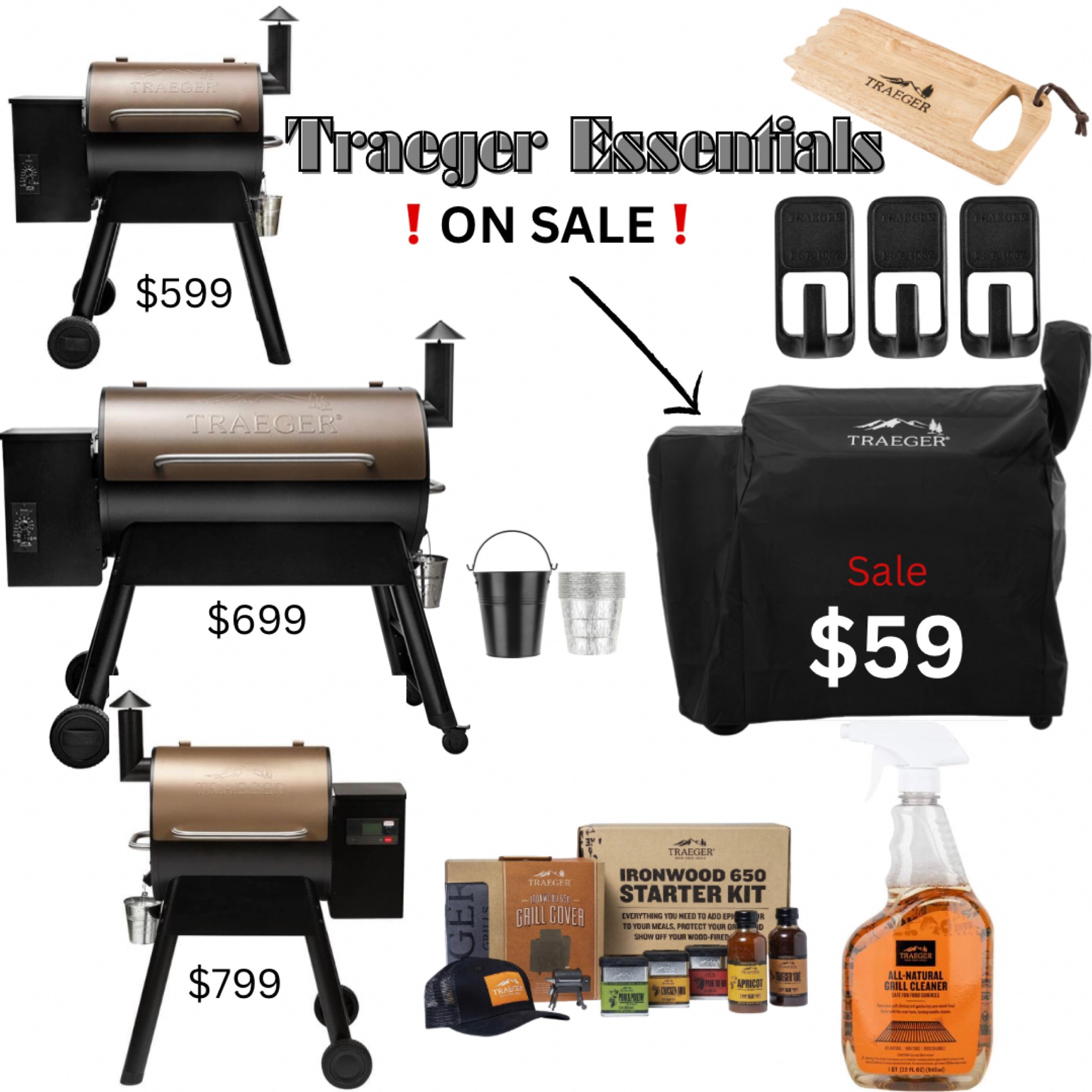 Traeger Beginner Essentials 🍗 

#LTKSeasonal #LTKsalealert #LTKxPrimeDay