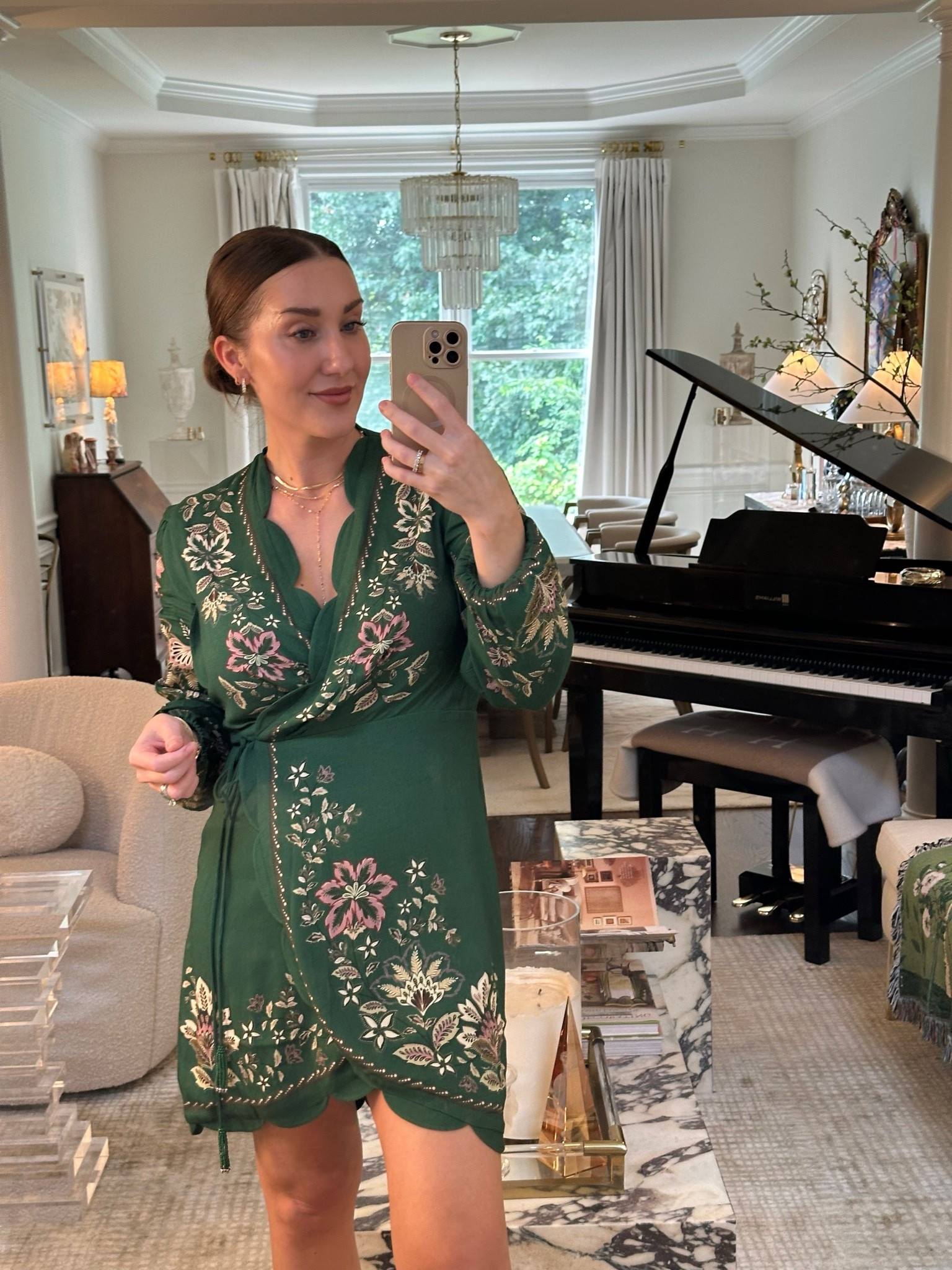 On sale!! 💛 Beautiful wrap dress, medium

#LTKootd #LTKSaleAlert