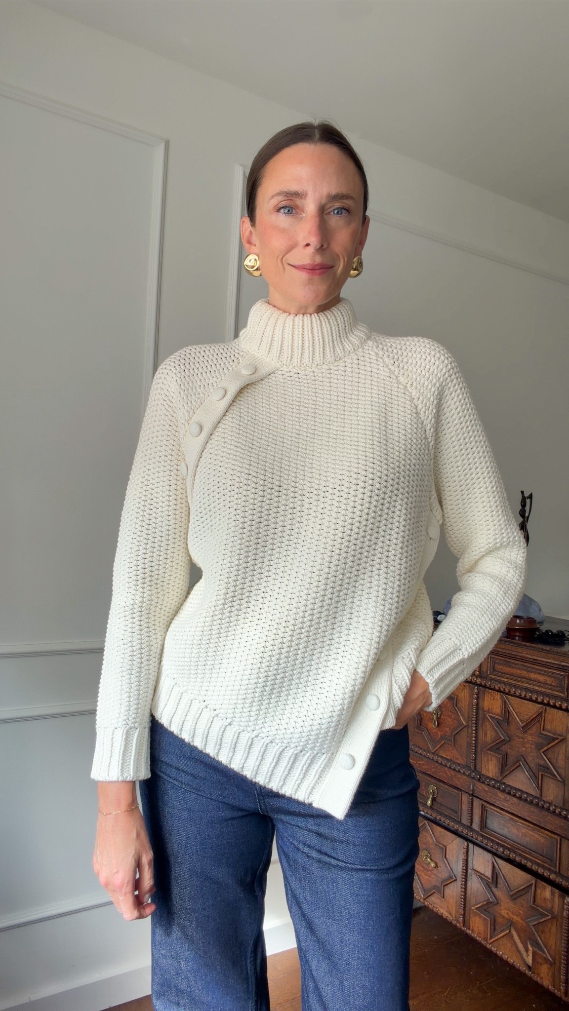 Cream autumn jumper, cream knitwear 

Ad link

#LTKuk #LTKautumn #LTKjeans
