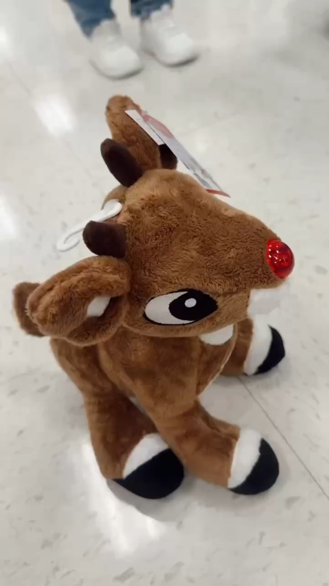 This little Rudolph is lighting up our holiday season! The sweetest plush for babies — it even lights up! Perfect for cuddles, decor, or gifting! #LTKHoliday #LTKGiftGuide #LTKKids

#LTKGiftGuide #LTKHoliday