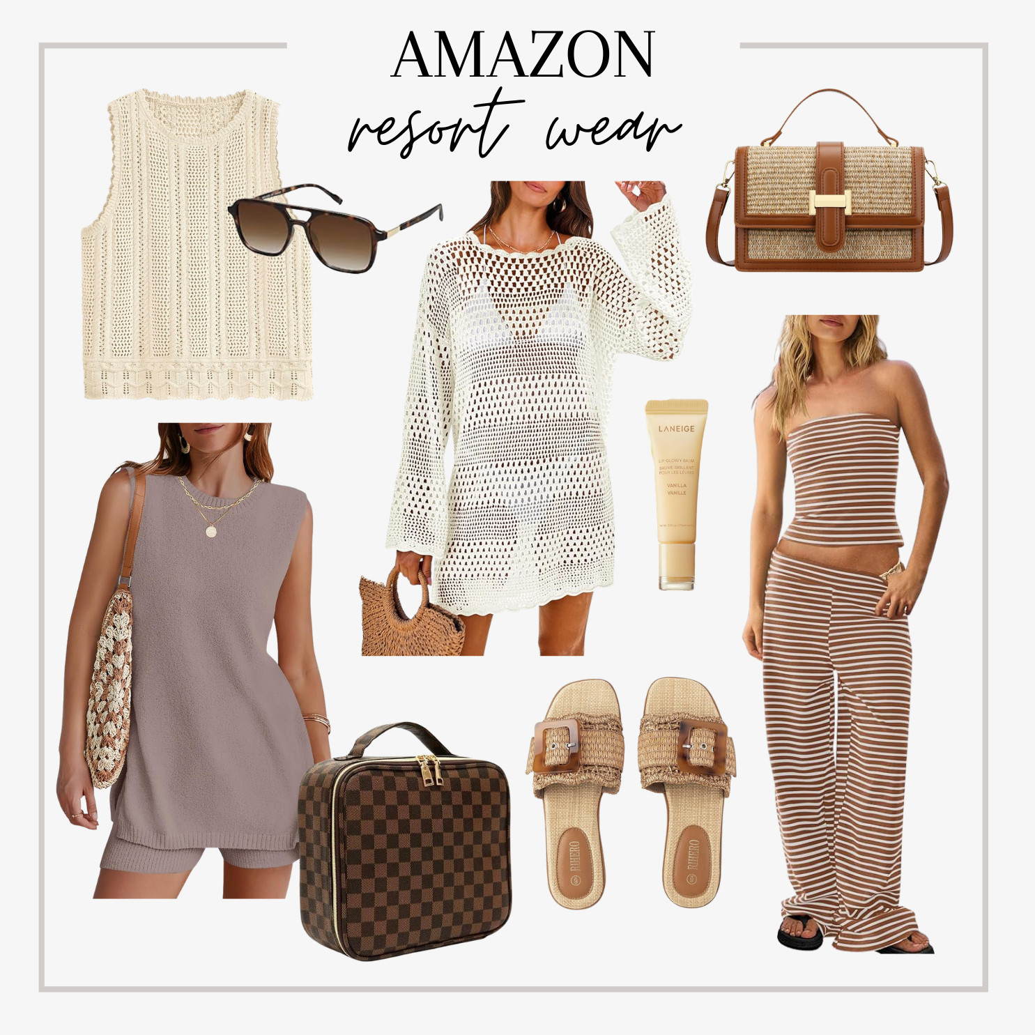Spring break vacation style outfit inspiration for beach resort wear! 

 #springootd #resortwear #womensvacationoutfit #traveloutfits #LTKSpringSale #LTKootd #LTKTravel