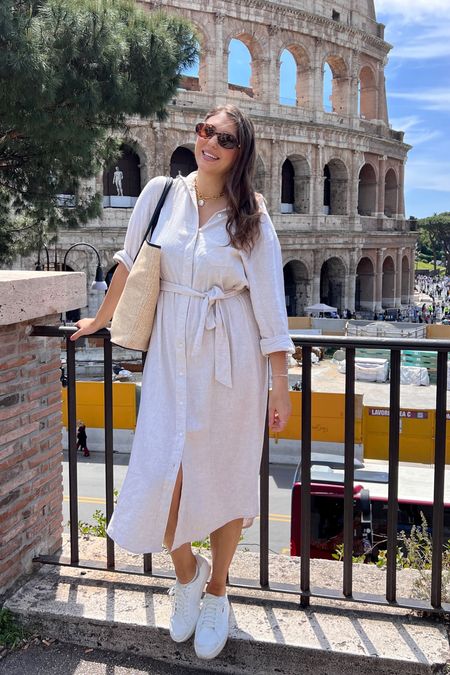 Rome outfit idea with linen shirt dress wearing size L long 



Abercrombie | size 10 fashion | size 10 | Tall girl outfit | tall girl fashion | midsize fashion size 10 | midsize | tall fashion | tall women | 

#LTKStyleTip #LTKFindsUnder100 #LTKMidsize