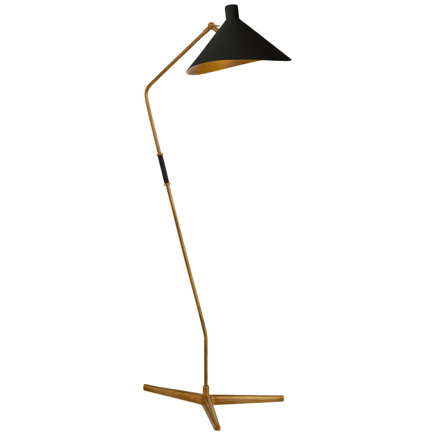Mayotte Large Offset Floor Lamp | Visual Comfort