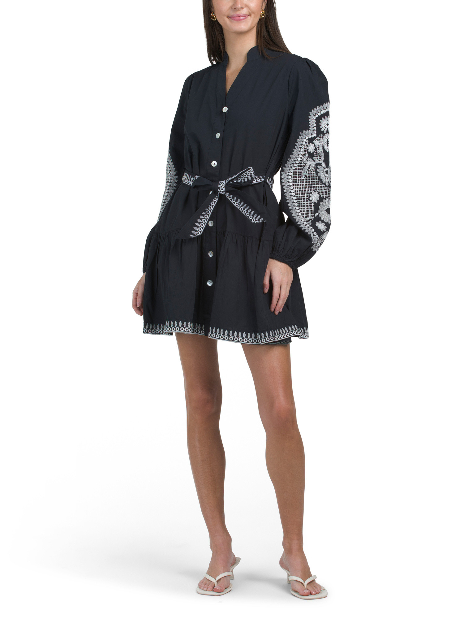 Embroidered Mini Dress | TJ Maxx