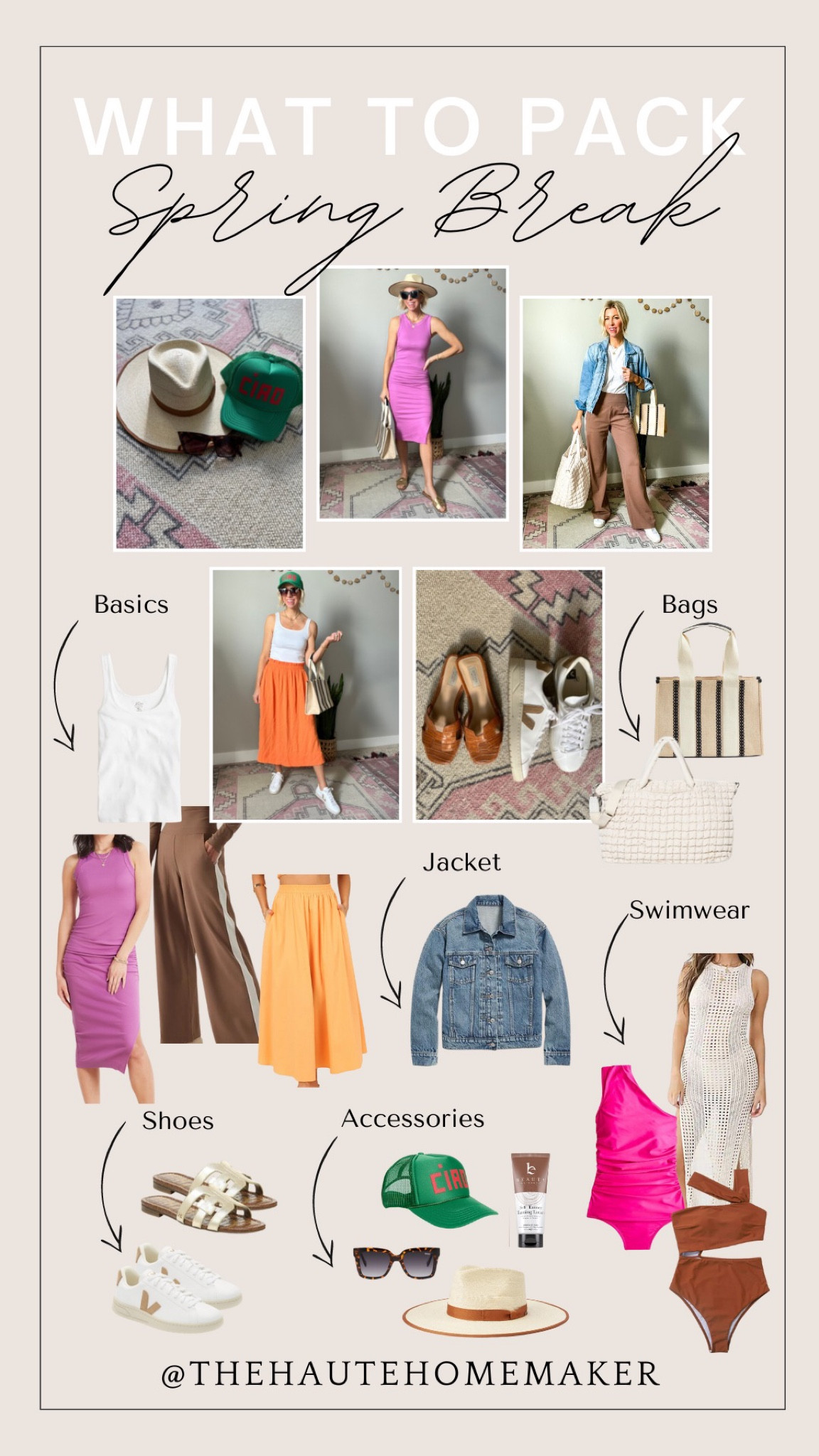 What to pack for spring break - an easy guide for what to pack!

#LTKFind #LTKstyletip #LTKtravel