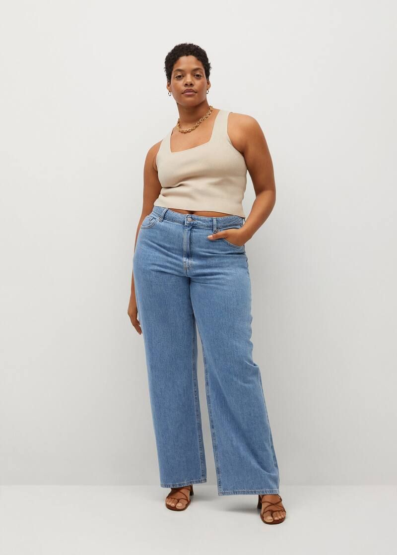 Erika wide-leg jeans | MANGO (US)