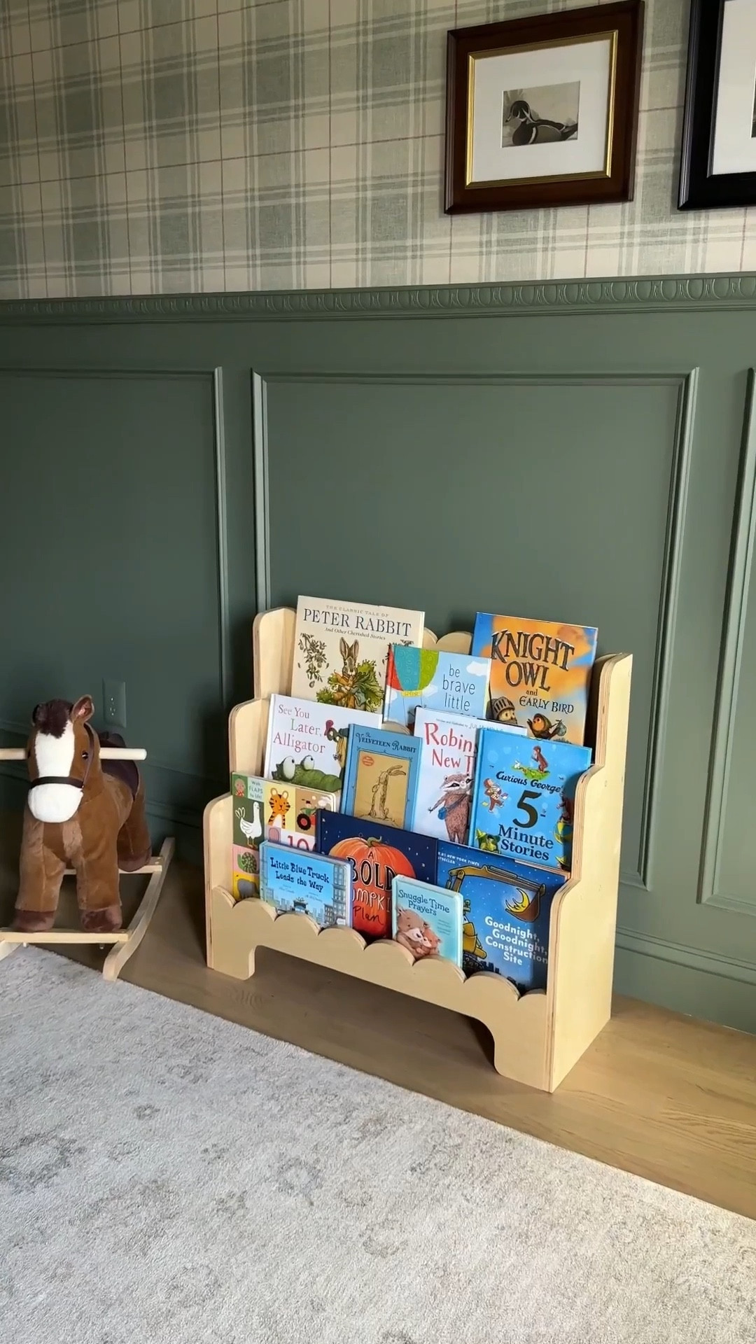 It’s amazing to see how much more our little one is picking up books now that they’re right at eye level on this gorgeous scalloped shelf. This simple organizational shift has completely transformed his daily reading routine, making it so much easier for him to grab a favorite story and dive in.

nursery room finds, bedroom decor, storage tips, organization hacks, book shelf, shelf styling, reading nook, book worm

#LTKKids #LTKHome #LTKSeasonal