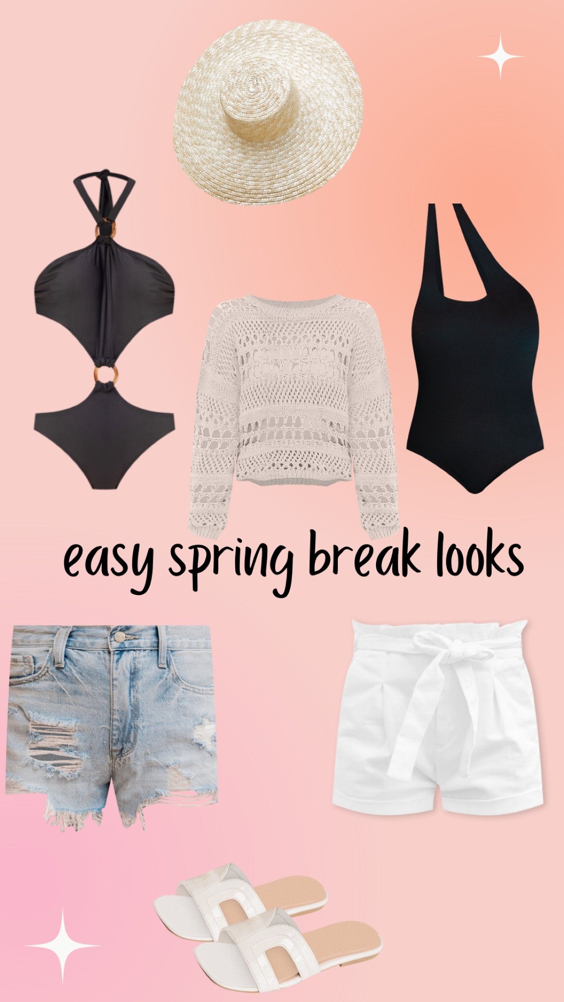 Spring break looks for less! Outfit inspiration for beach and travel- swim finds

#LTKswim #LTKunder50 #LTKSeasonal