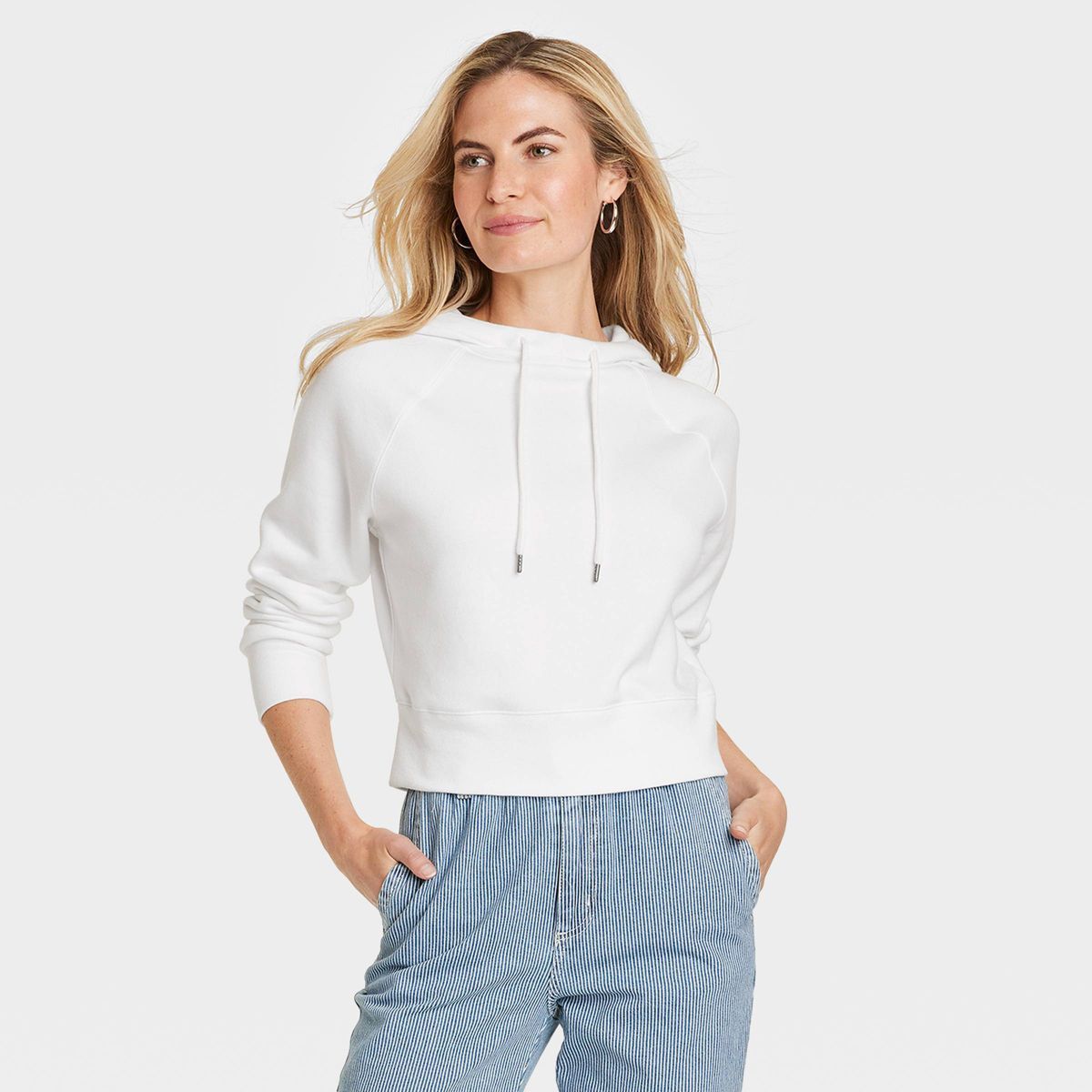 Women's Hoodie Sweatshirt - Universal Thread™ White XL | Target