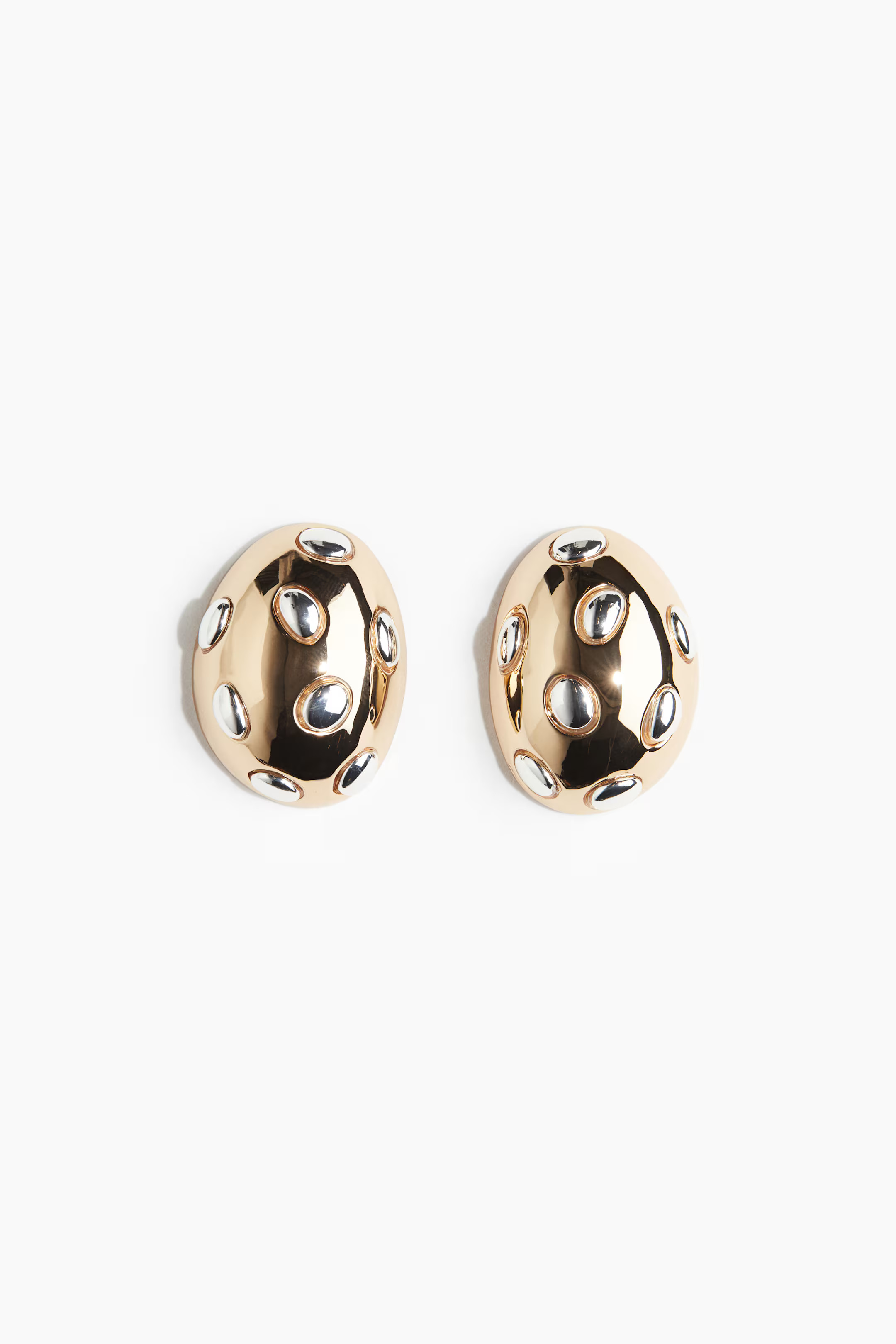 Studded earrings - Gold-coloured - Ladies | H&M GB | H&M (UK, MY, IN, SG, PH, TW, HK)